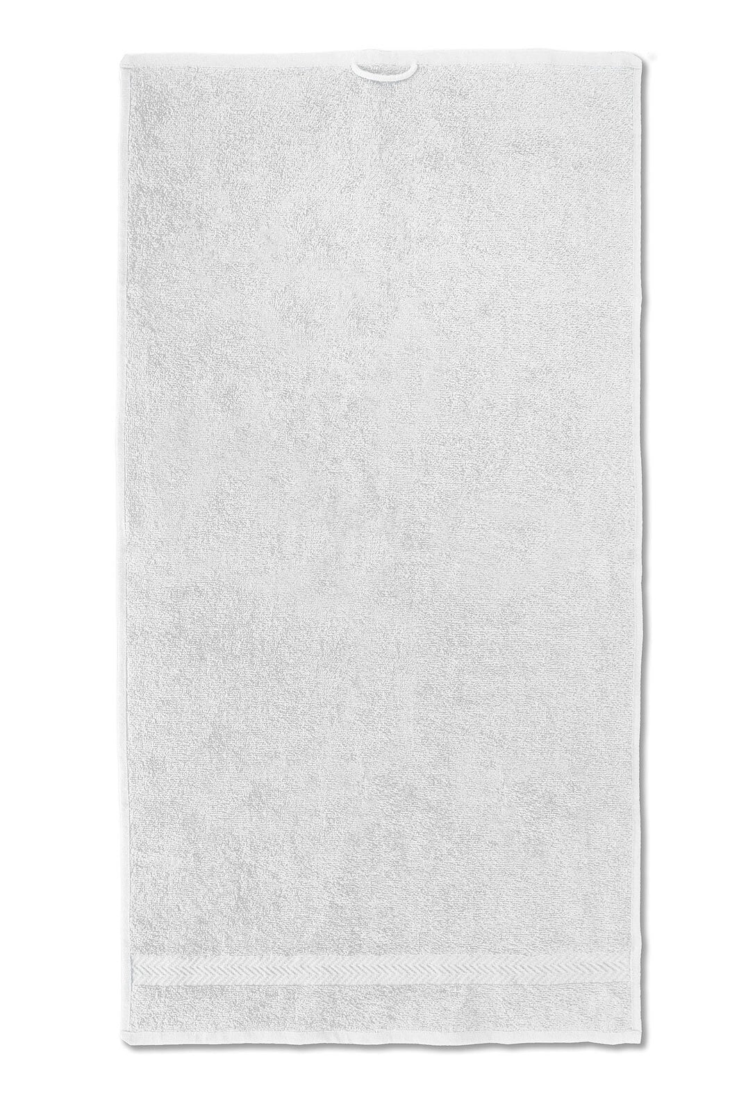 Handtuch Frottier 50 x 100 cm weiß