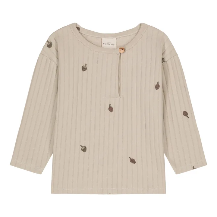 Studio Bohème Tee-shirt Coton Bio Orso | Ecru
