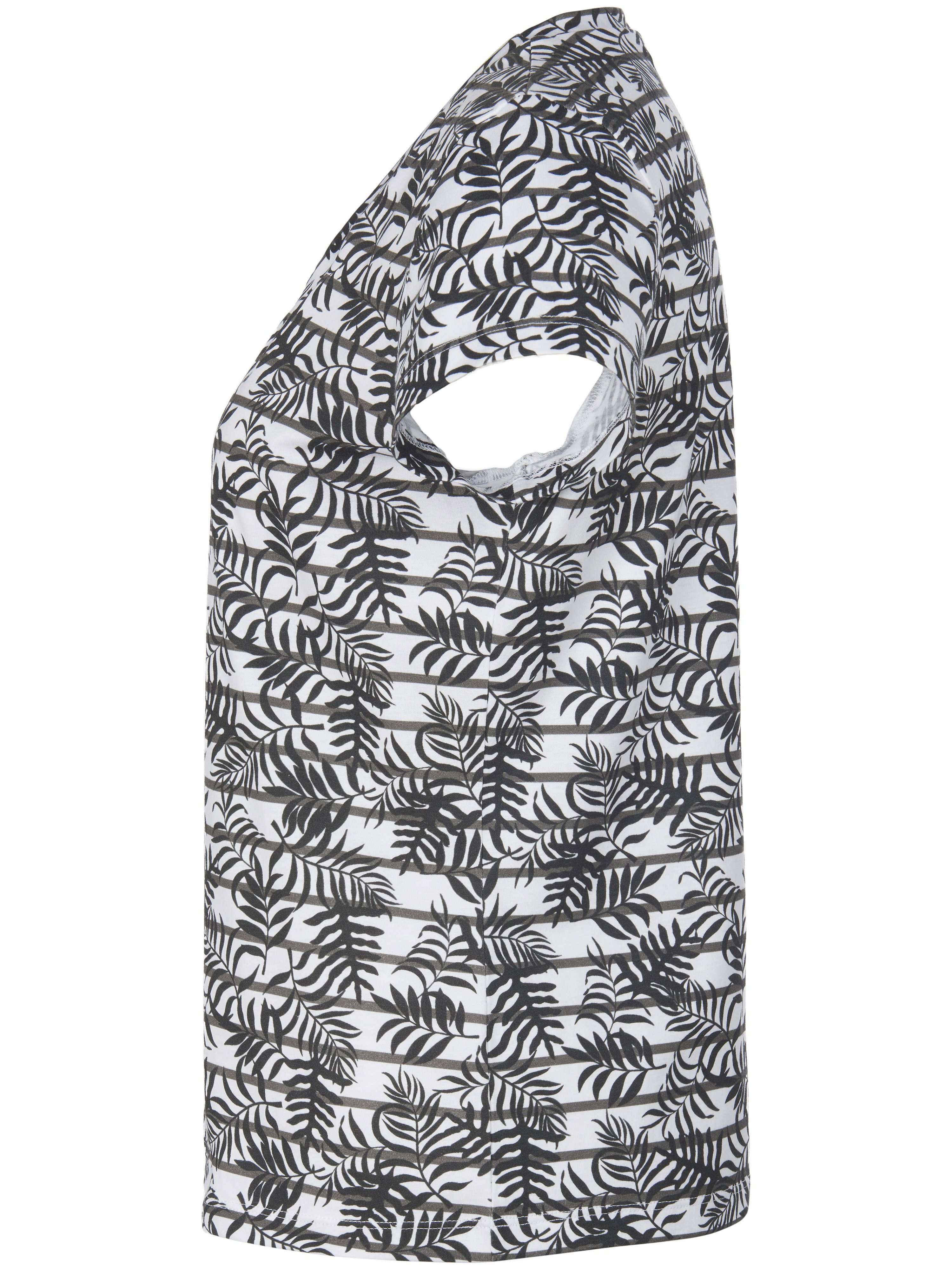 Rundhals-Shirt mit 1/2-Arm