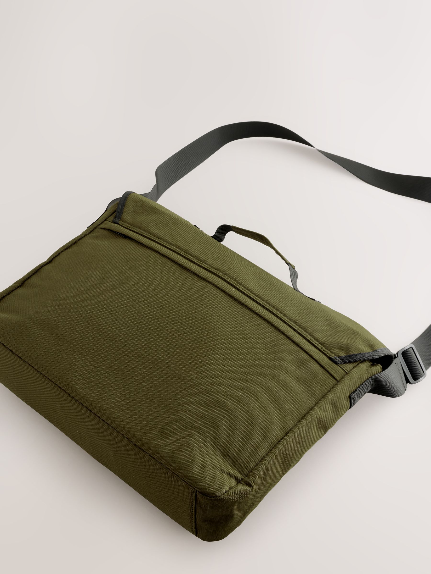 Kakigroen - Canvas messenger-tas