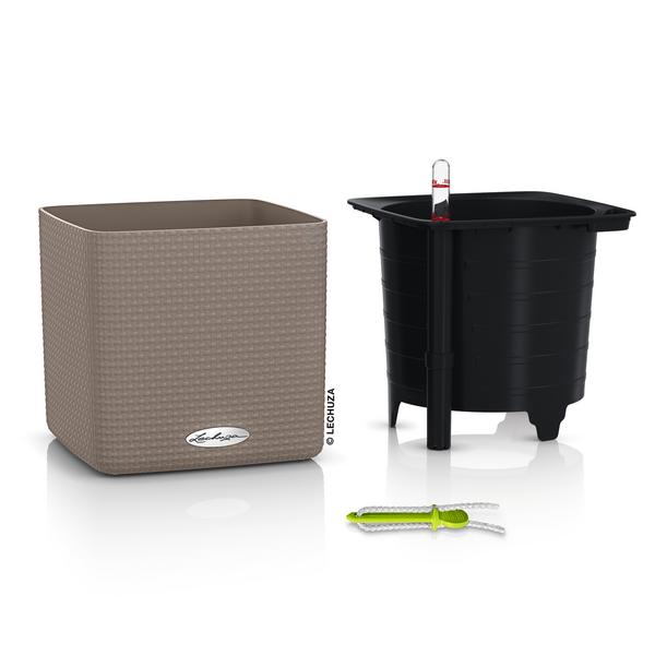 LECHUZA® CUBE Color, All-in-One Set