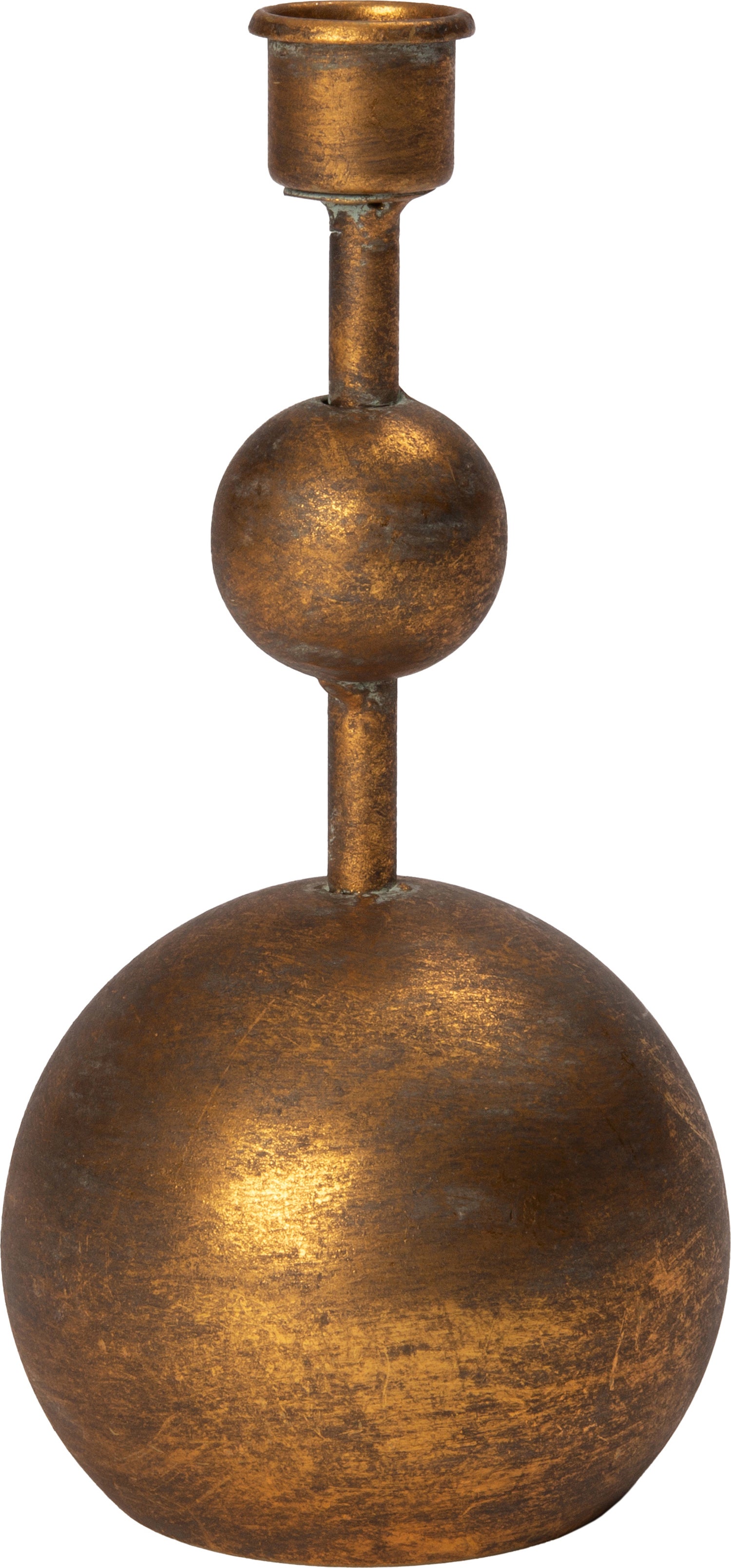 Intratuin kandelaarViken goud D 10 H 20,5 cm