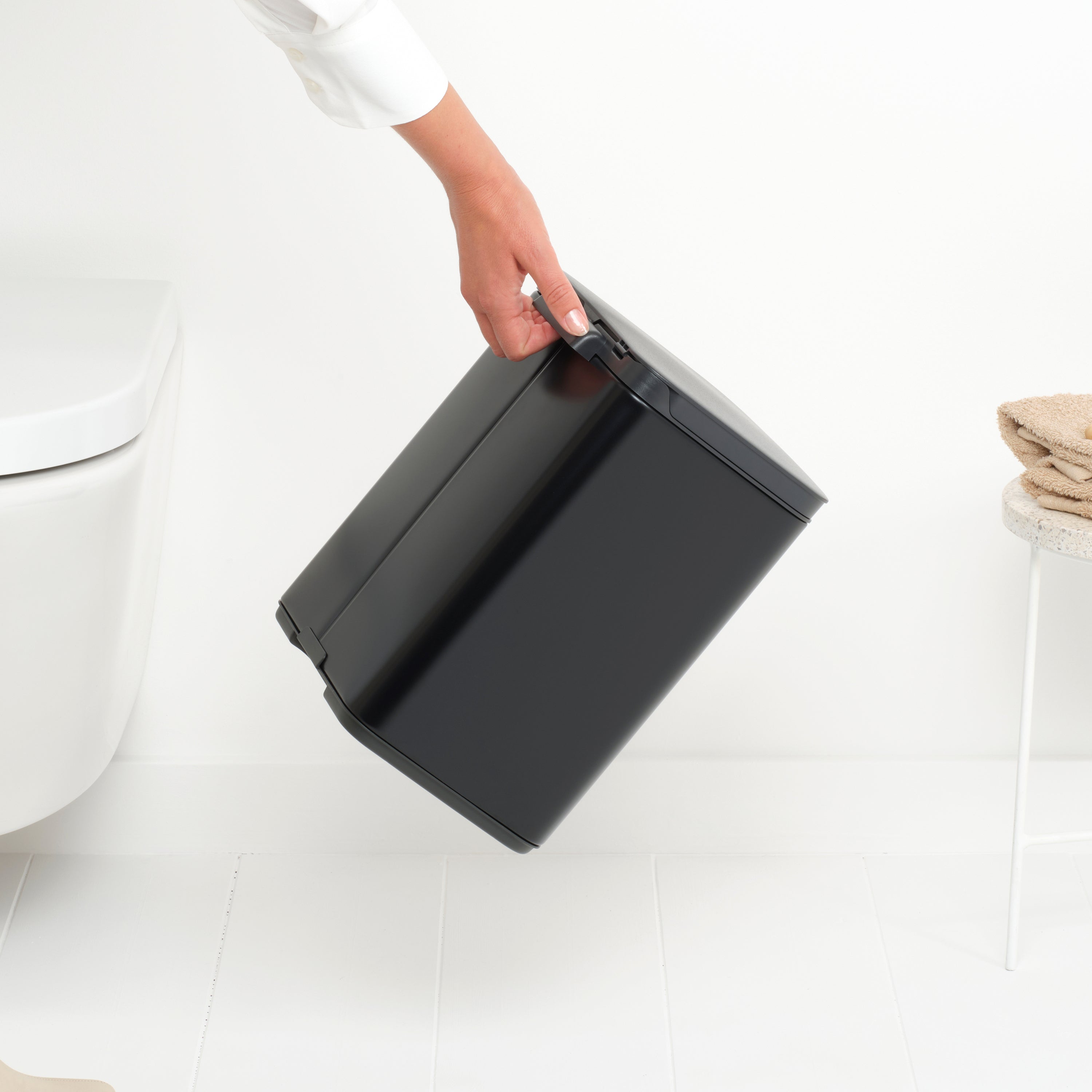Brabantia Bo Afvalemmer 7 L - Matt Black