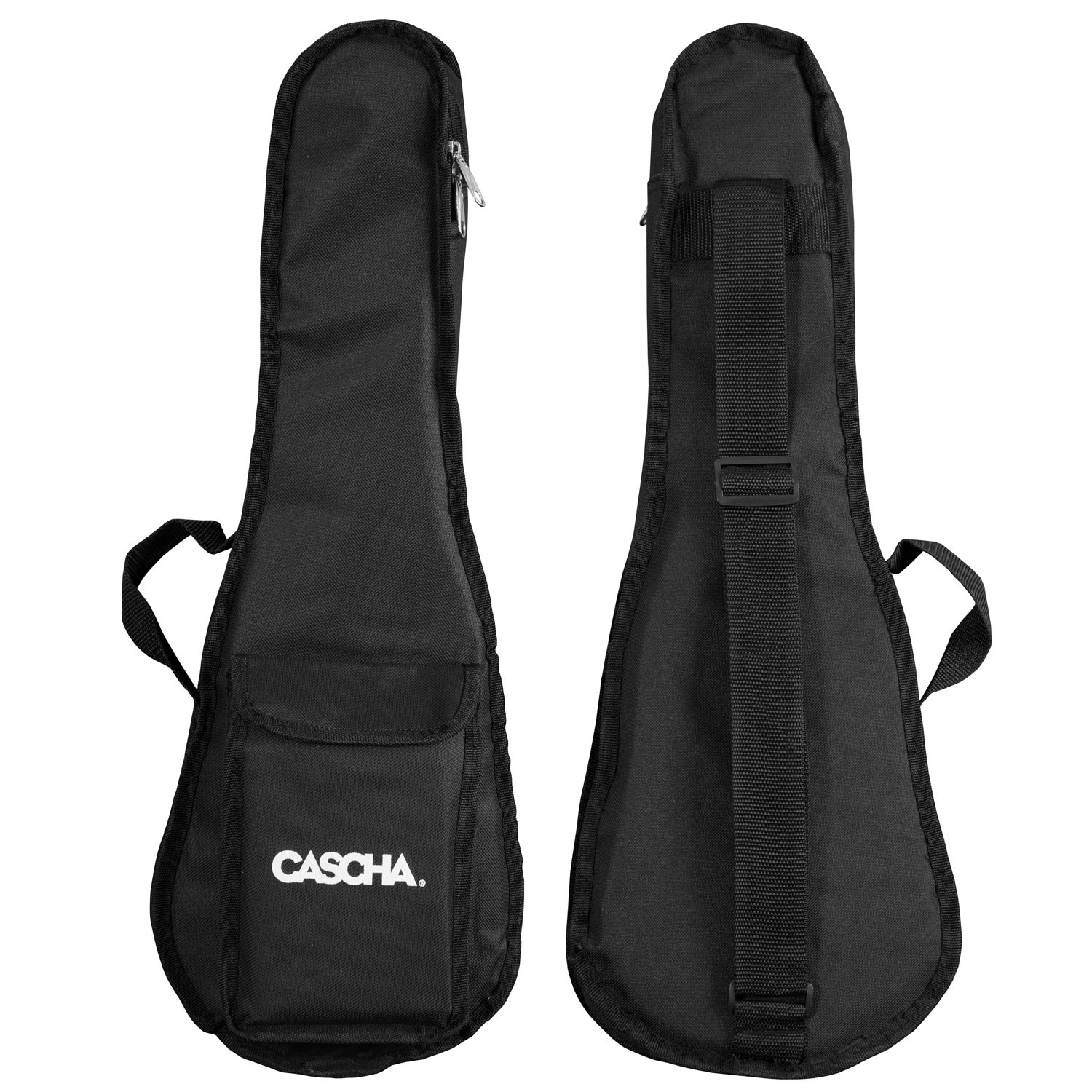 Cascha HH 2155 NL tenor ukelele massief spar bovenblad + gigbag, tuner, boek
