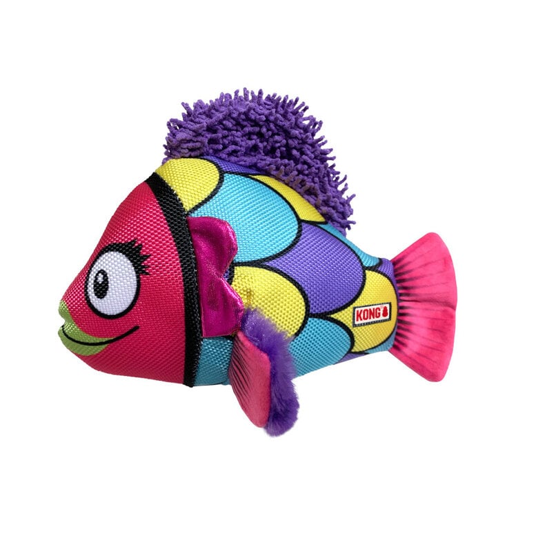 Brinquedo de pelúcia Kong Reefz para cães