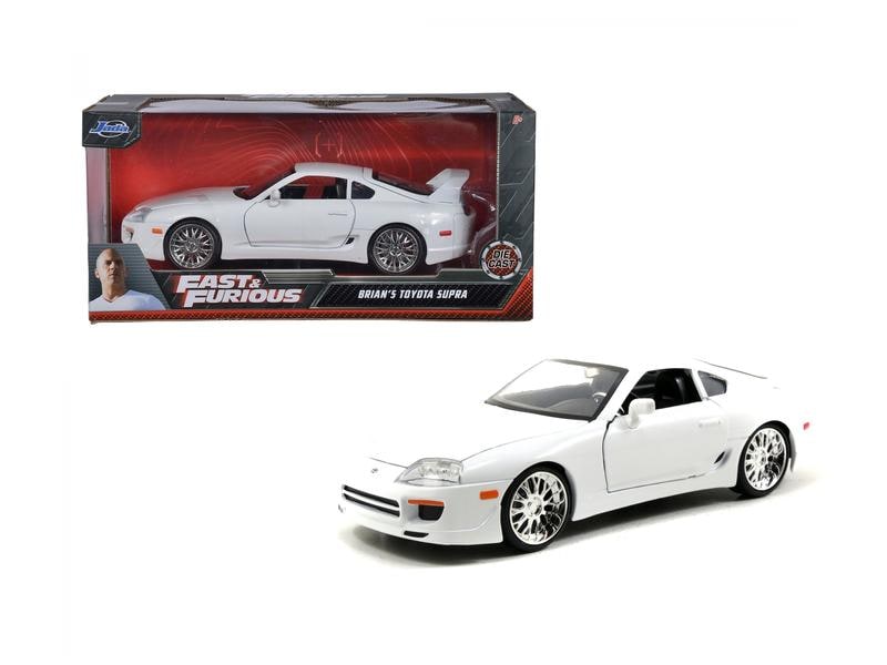 Jada Toys Sportwagen Fast & Furious 1995 Toyota Supra 1:24 1995 Toyota Supra Sammlermodell im Massstab 1:24