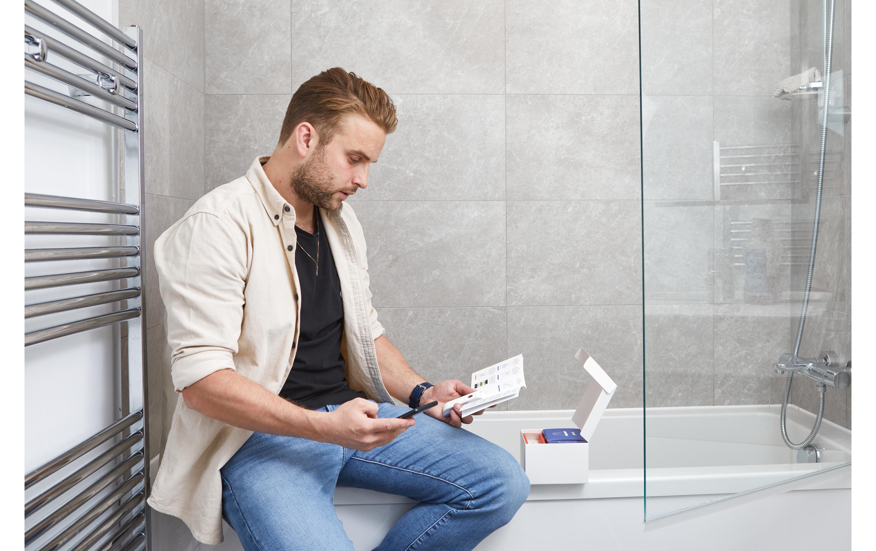 Testkit Spermienqualität inkl. 2 Tests<br>Medizinischer Spermientest für zu Hause in 15 Minuten