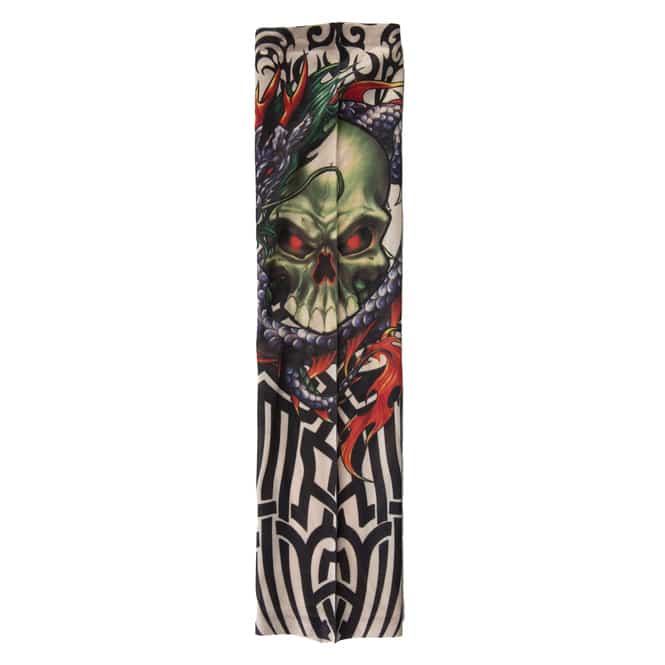 Tattoo-Ärmel - Totenkopf - 1 Stück