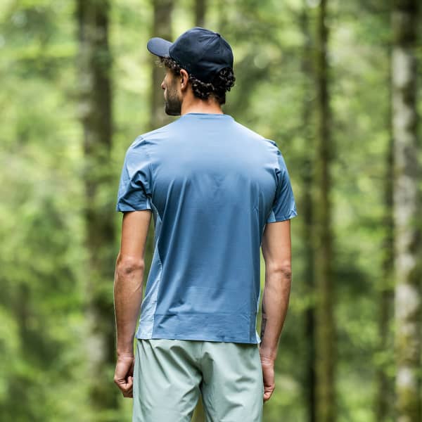 T-shirt trail AYAQ MOLVENO T-SHIRT RANDO TRAIL BLUE SLATE