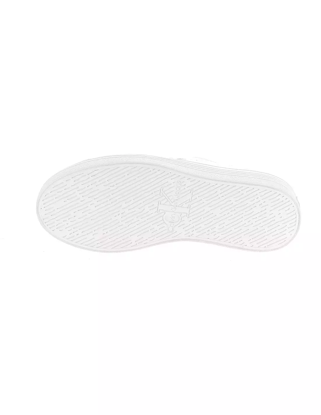 CALVIN KLEIN JEANS VULC FLATFORM ESSENTIAL - Baskets White