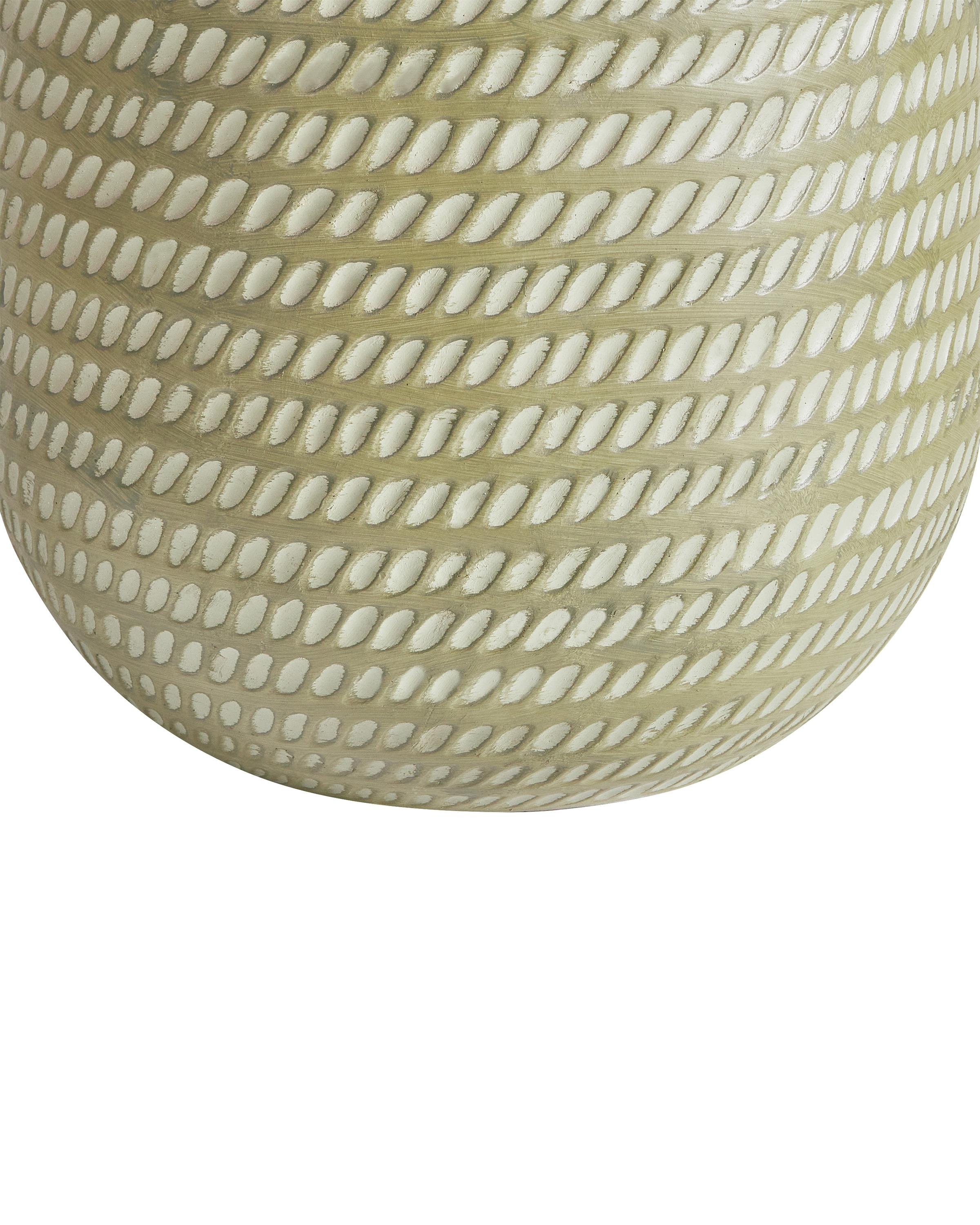Bloempot LIVADIA 39 cm Olijfgroen