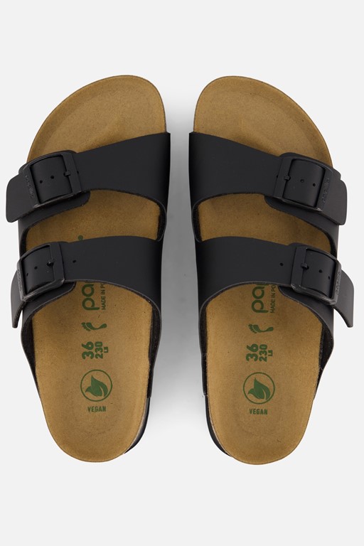 Papillio Birkenstock Arizona Slippers zwart
