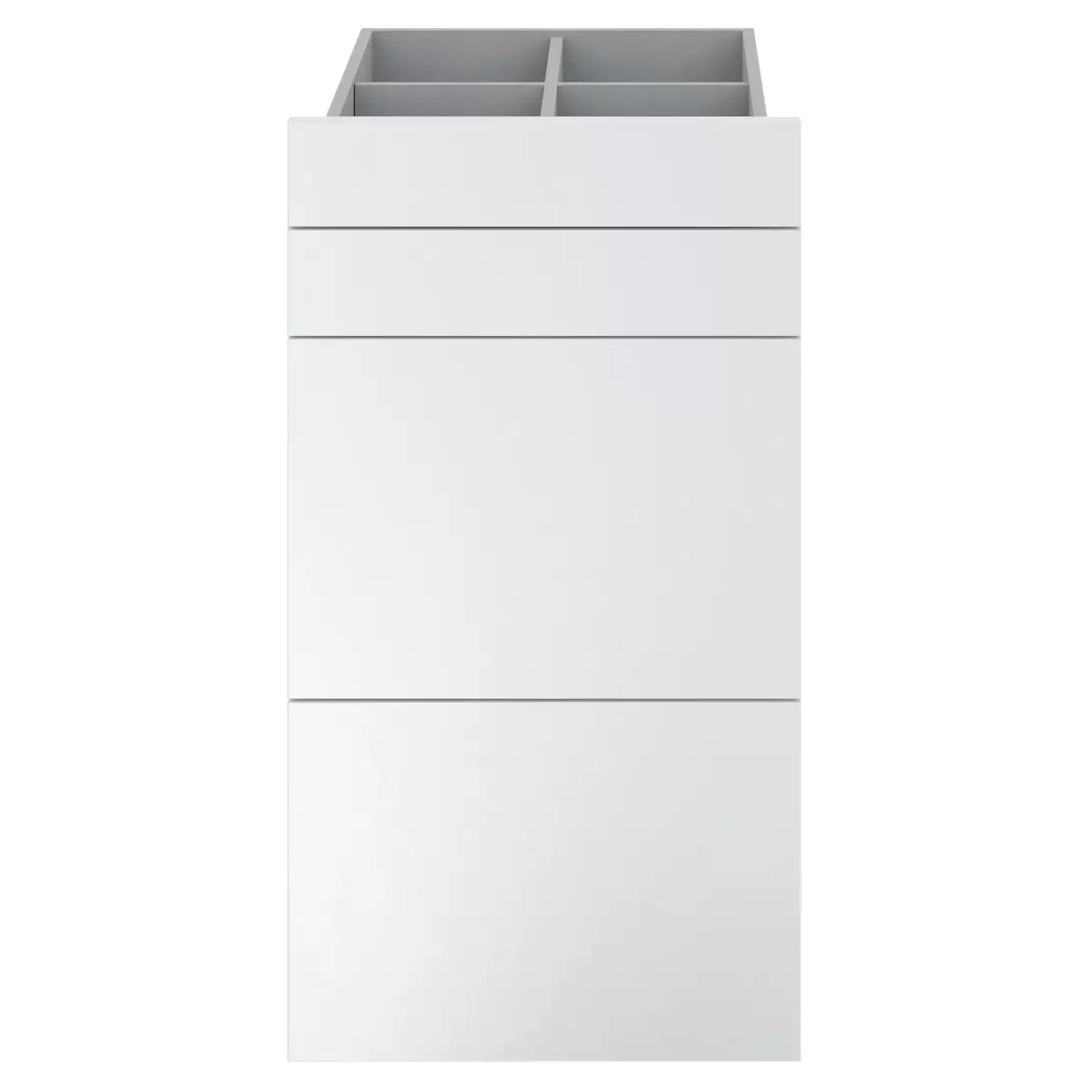 Schubladenset Unit weiss