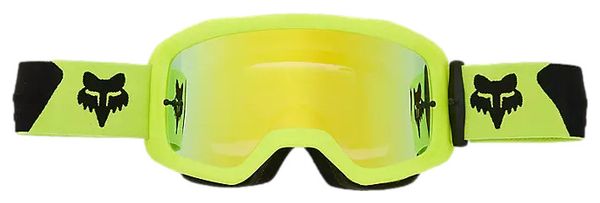 Masque Fox lentille à réflexion Main Core Jaune fluo