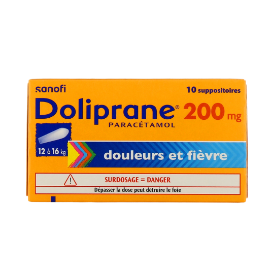 Doliprane Suppositoires - Enfant et Adulte