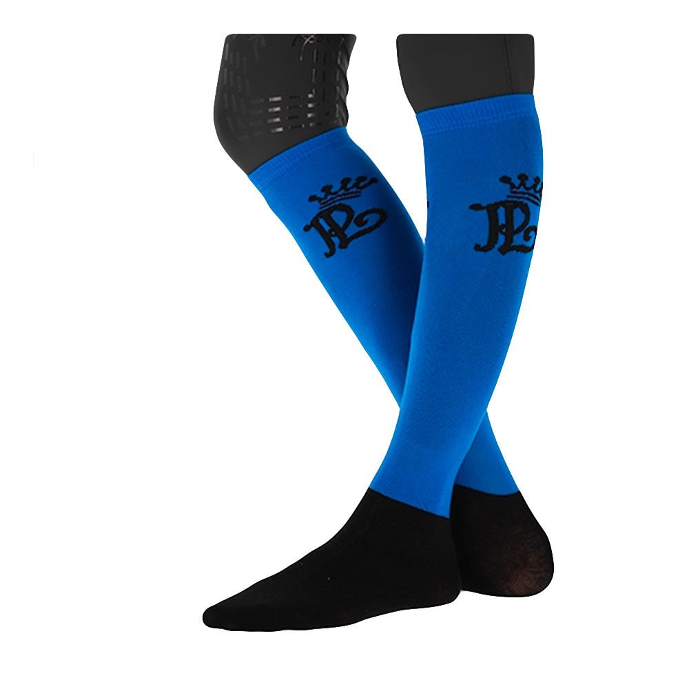 Pénélope CONCOURS - Chaussettes Femme bleu roi/noir
