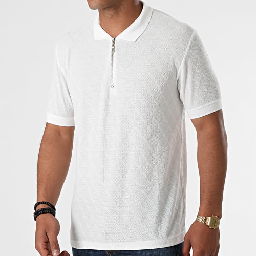 Polo Manches Courtes PL-07 Blanc