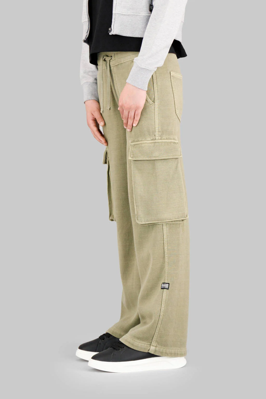 G-STAR loose cargo broek lichtgroen