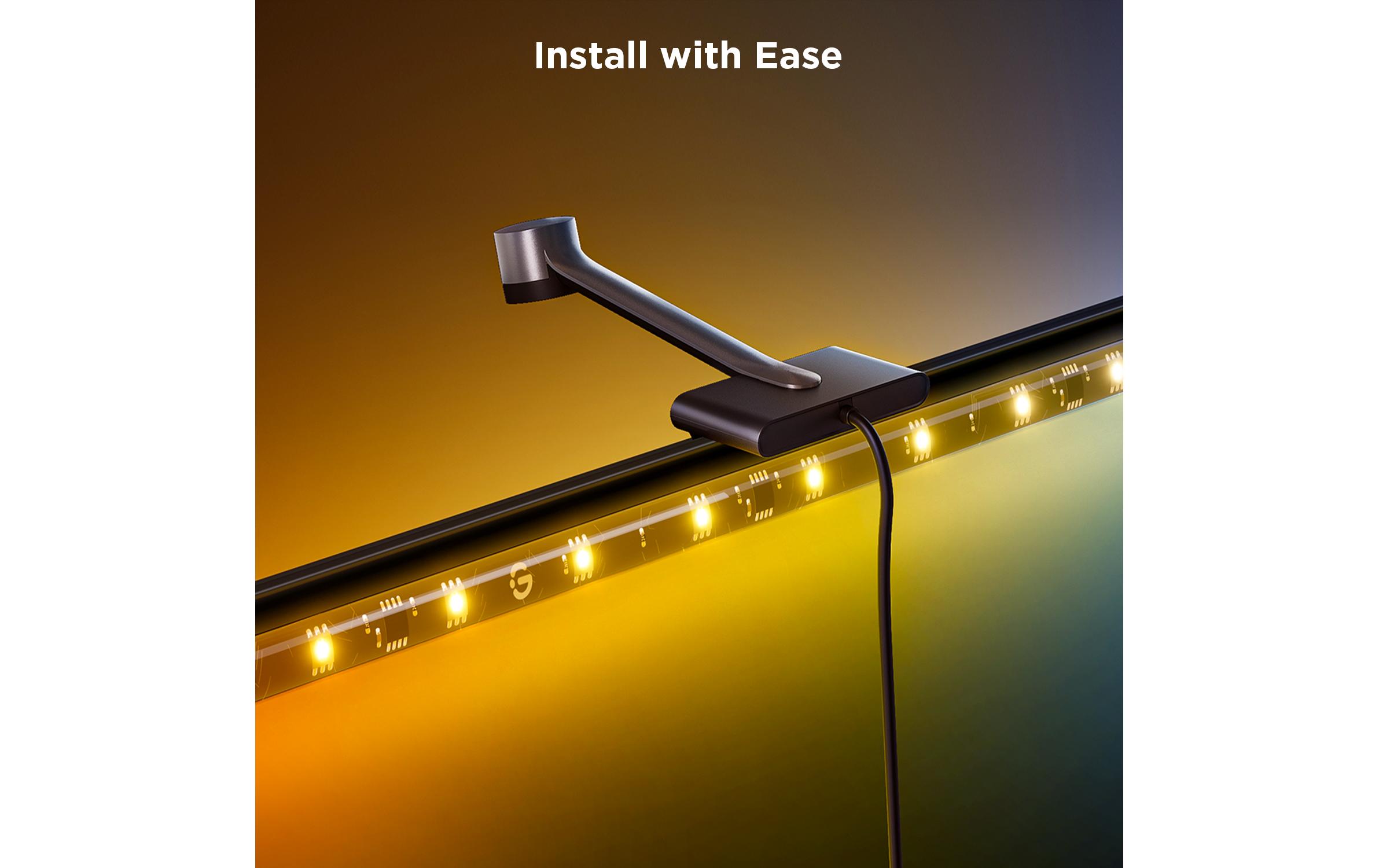 Envisual TV Backlight 3S Netflix Version, RGBICW, 55