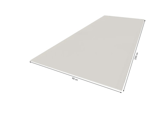 Knauf gipsplaat, gegoten paneel GKB 2500 x 900 x 6,5 mm