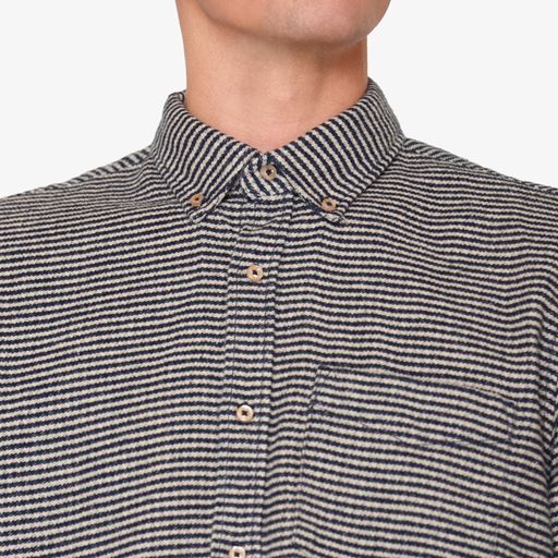 Signal Sishane Hound Flannel Skjorte, Stormy Blue, S