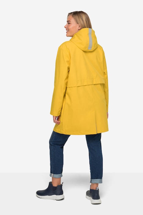 Softshell-Jacke, oversized, Kapuze