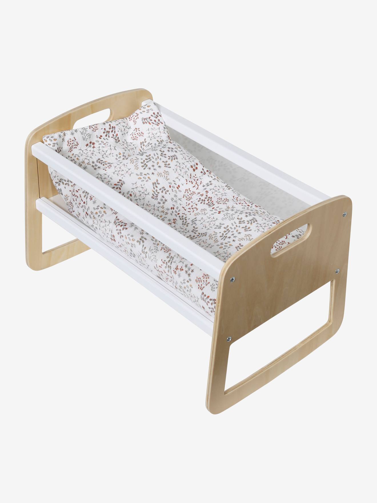 Almofada para boneca em gaze de algodão nórdica, Flora multicolorida