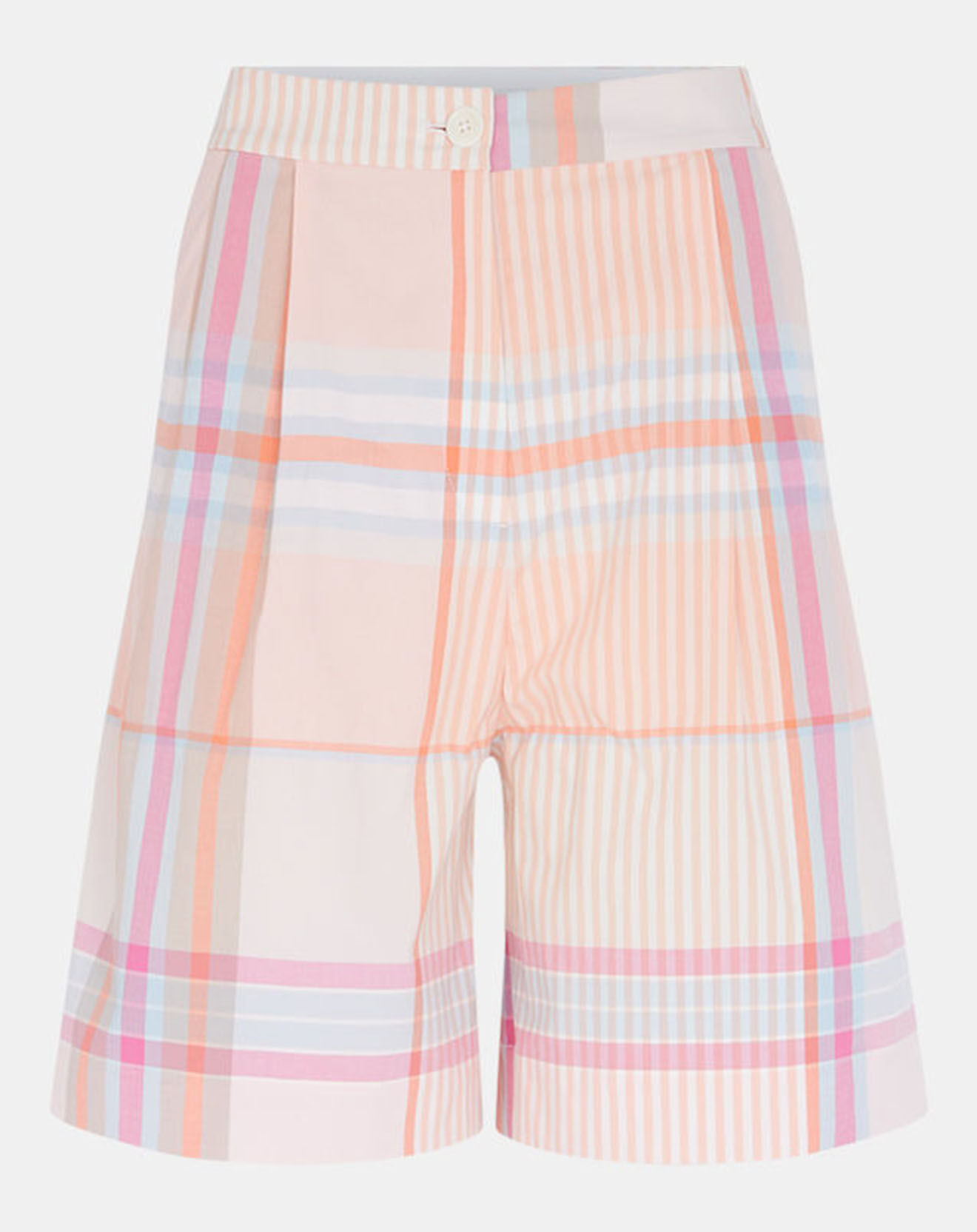 Tommy Hilfiger Short Madras à carreaux rose