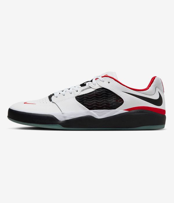 Nike SB Ishod Premium Schuh (white black university red)