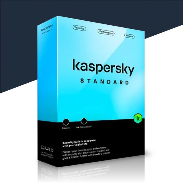 Kaspersky Standard 3 PC's | 1 Ano