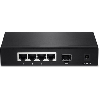 Trendnet TEG-S51SFP commutateur réseau Non-géré Gigabit Ethernet (10/100/1000) Noir