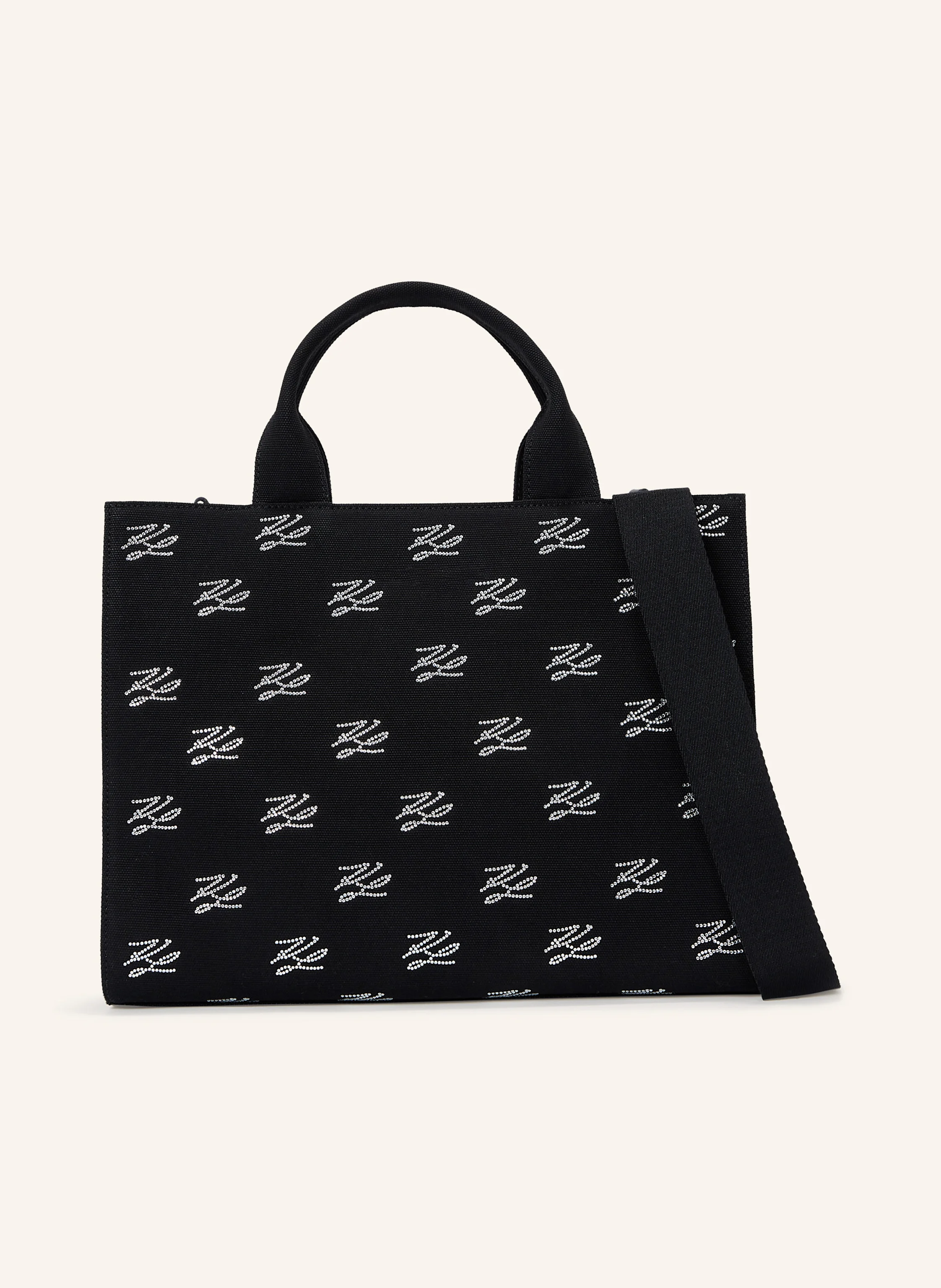 KARL LAGERFELD K/AUTOGRAPH SQUARE MEDIUM TOTE BAG