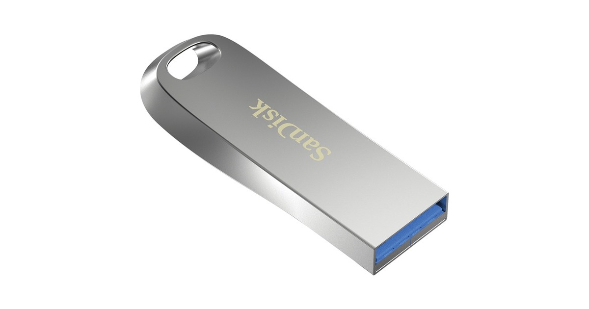 SanDiskUltra Luxe USB 3.1, 128 GB usb-stick  (Zilver)