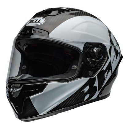 Casque Bell RACE STAR DLX FLEX - OFFSET - Noir / Blanc