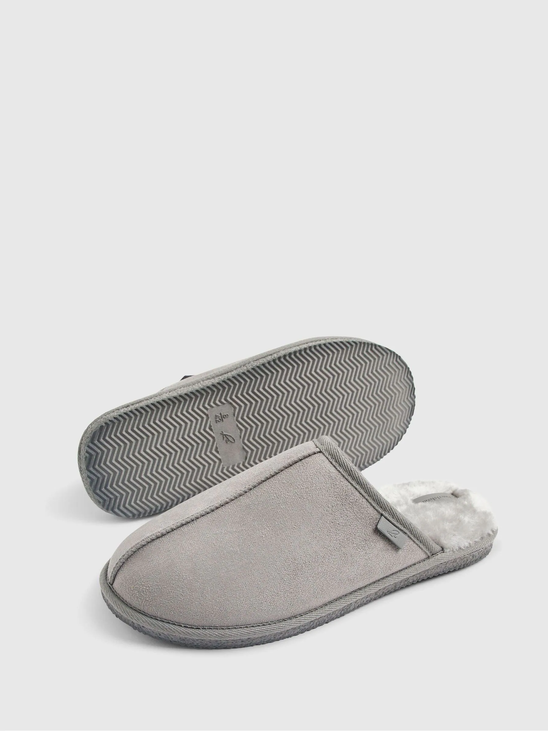 River Island Microfibre Mule Slippers