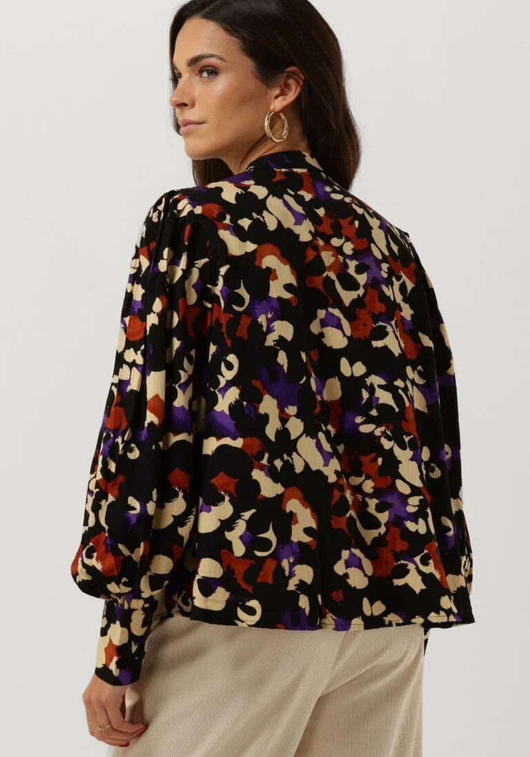 SELECTED FEMME multi selected femme blouse holda ls top