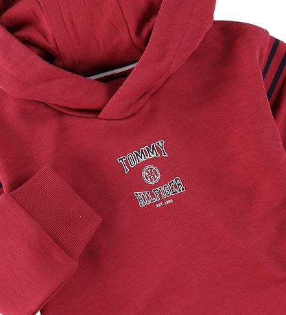 Tommy Hilfiger H?ttetr?je - Varsity - Cranberry Crush
