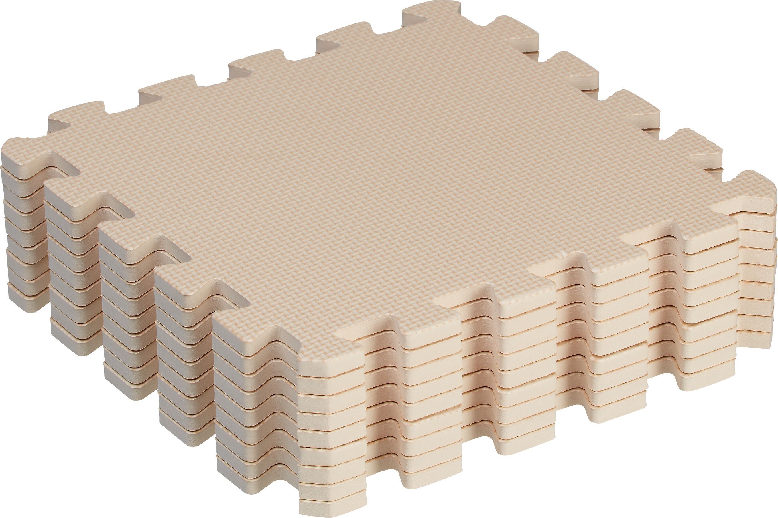 SELENIA Bodenmatte - Beige / B: 31.3 cm x T: 31.3 cm x H: 0.9 cm