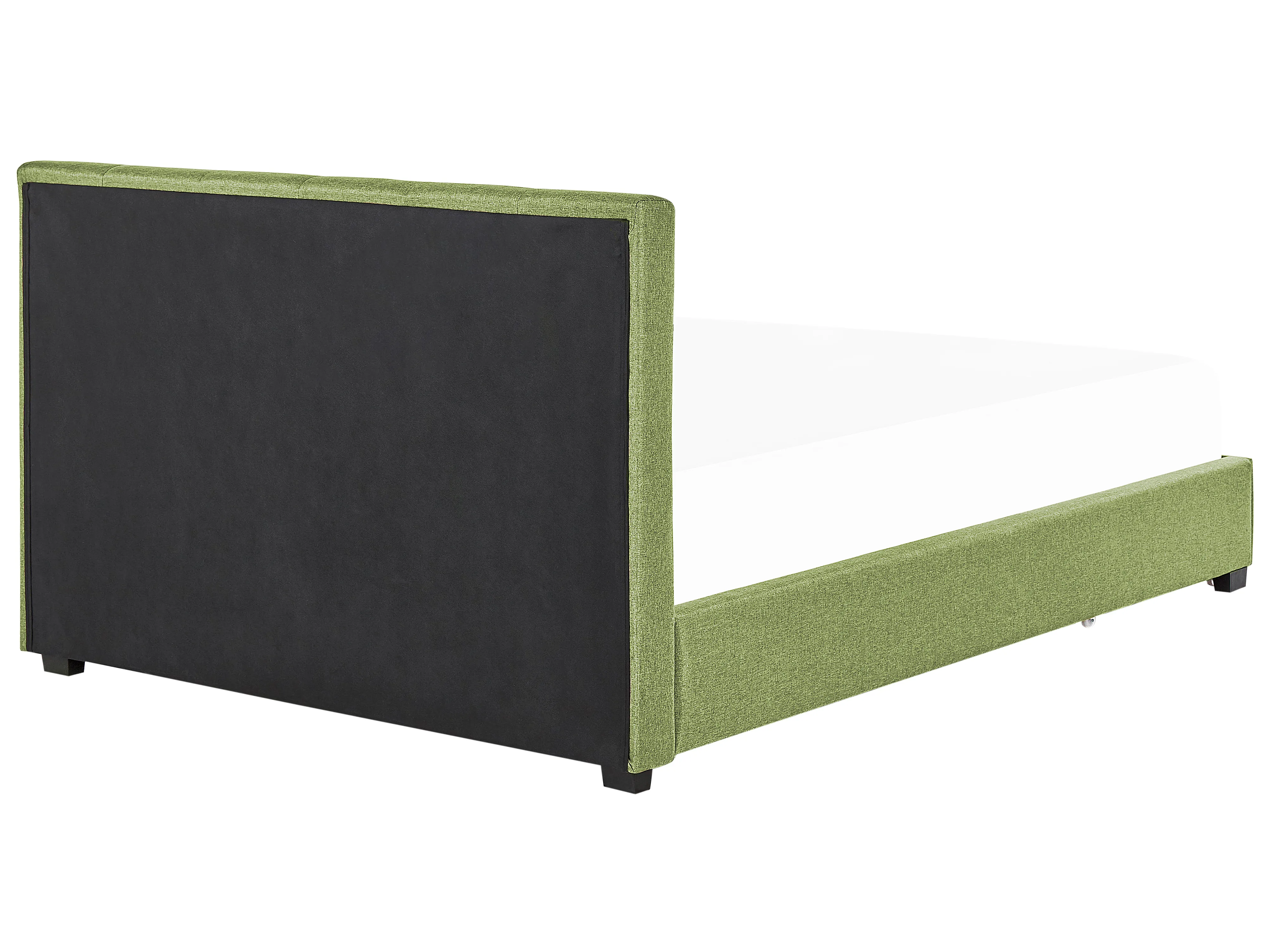Bed met opbergladen Stof LA ROCHELLE 180 x 200 cm Groen