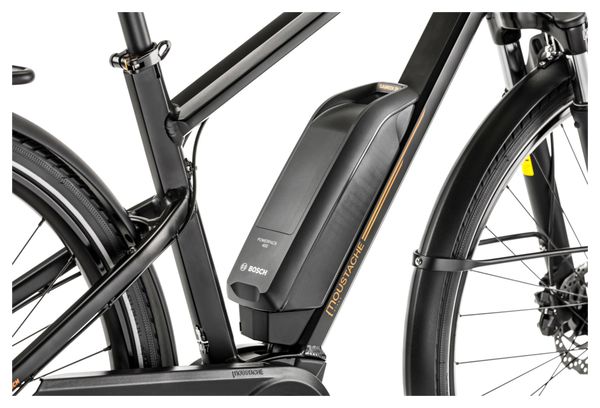 Vélo de Ville Électrique Moustache Samedi 28.1 Shimano Altus 9V 400 Wh 700mm Noir Mat 2023