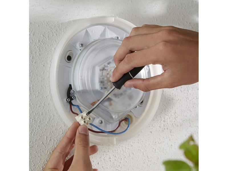 Philips Hue White & Color Ambiance Outdoor Daylo Wandleucht Aussenleuchte Daylo Hue WACA, Schwarz