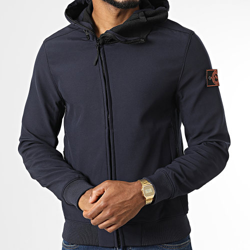 Veste Zippée Capuche 5126 Bleu Marine