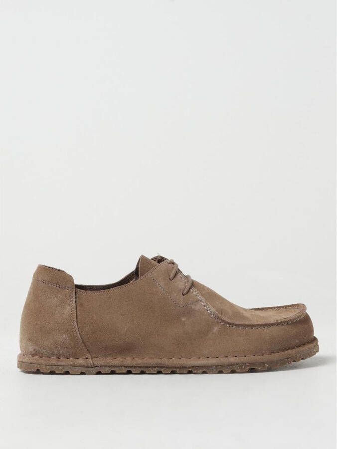 BIRKENSTOCK Veterschoenen Utti Lace M Maat: 42 Materiaal: Suède Kleur: Beige