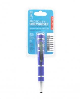 Precision 8 in 1 screwdriver