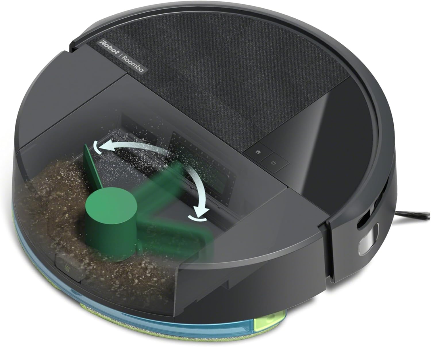 iRobot Roomba 205 DustCompactor Combo Saugroboter – Automatische Staubverdichtung im Roboter, kein Entleeren für 60 Tage, Beutellose, Power-Lift-Saugkraft, Wischen, LiDAR