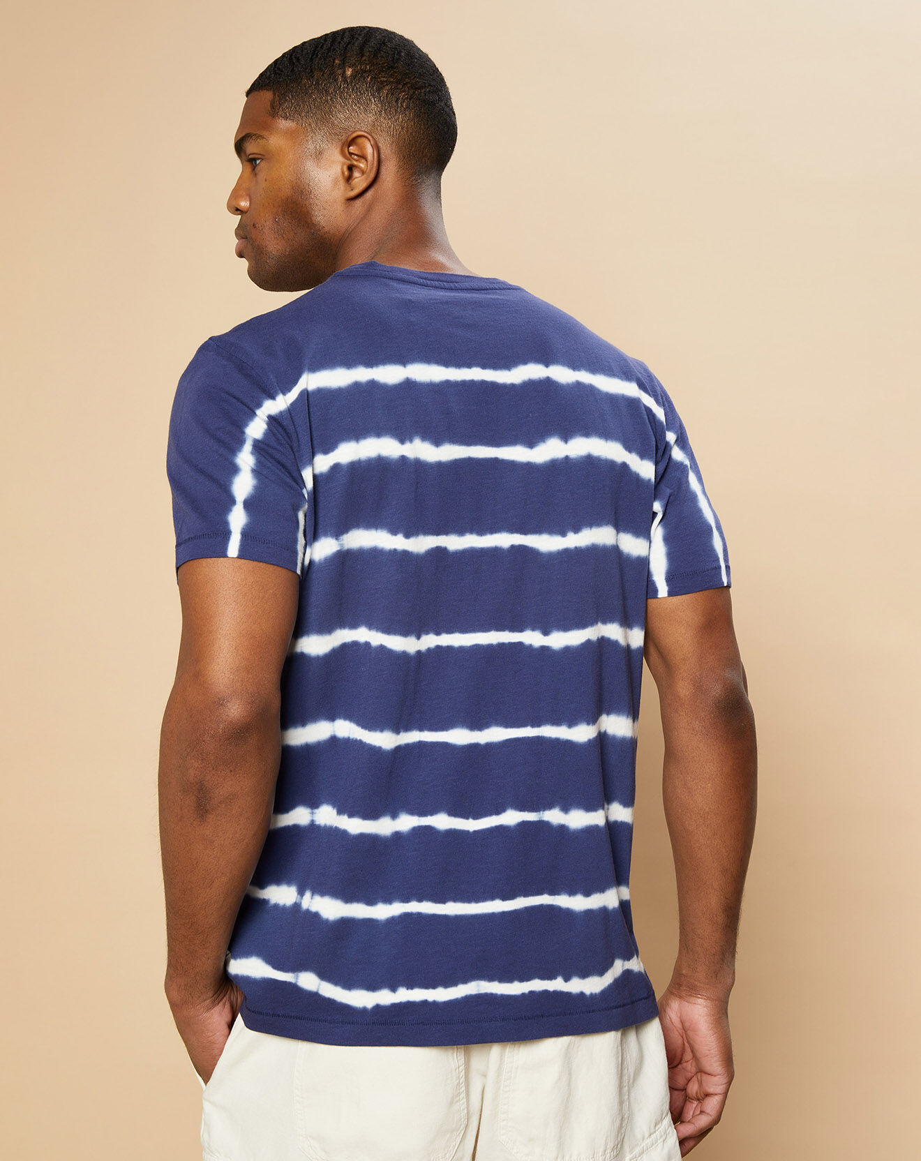 Hartford T-Shirt Pocket Crew worker bleu