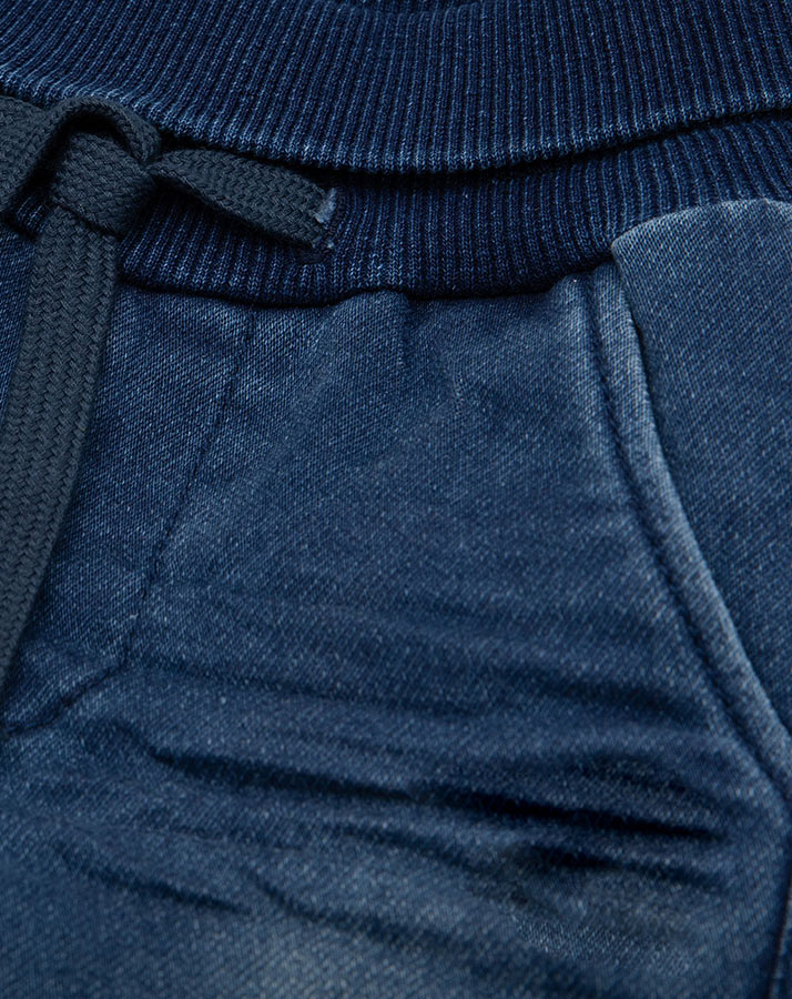 Sweathose COZY DENIM in dunkelblau