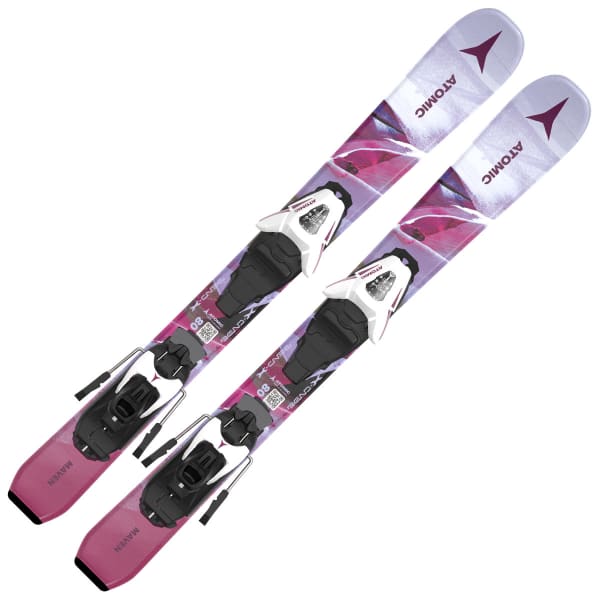 Pack ski ATOMIC MAVEN GIRL 70-90 PINK + C 5 GW PINK