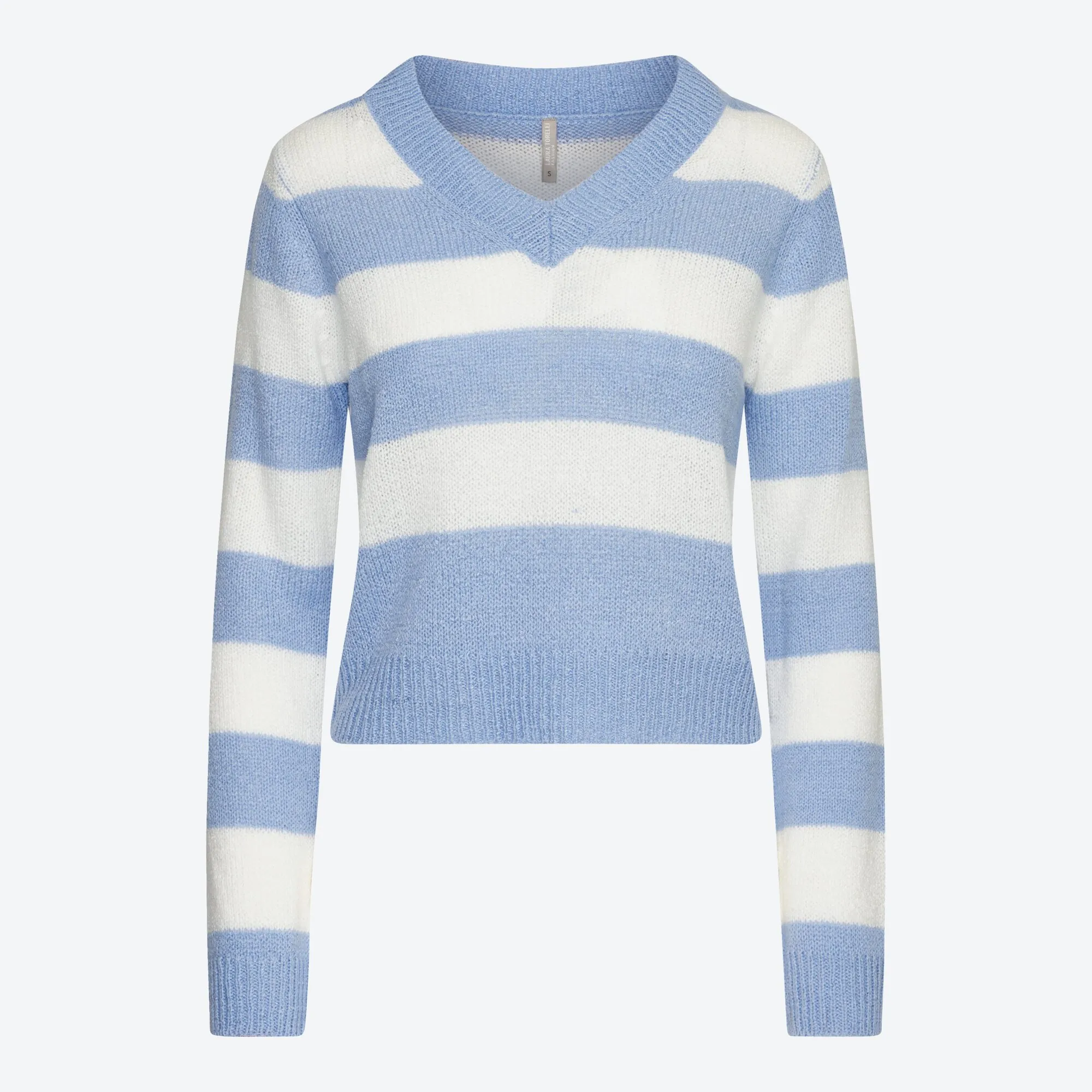 Damen-Pullover mit Streifenmuster