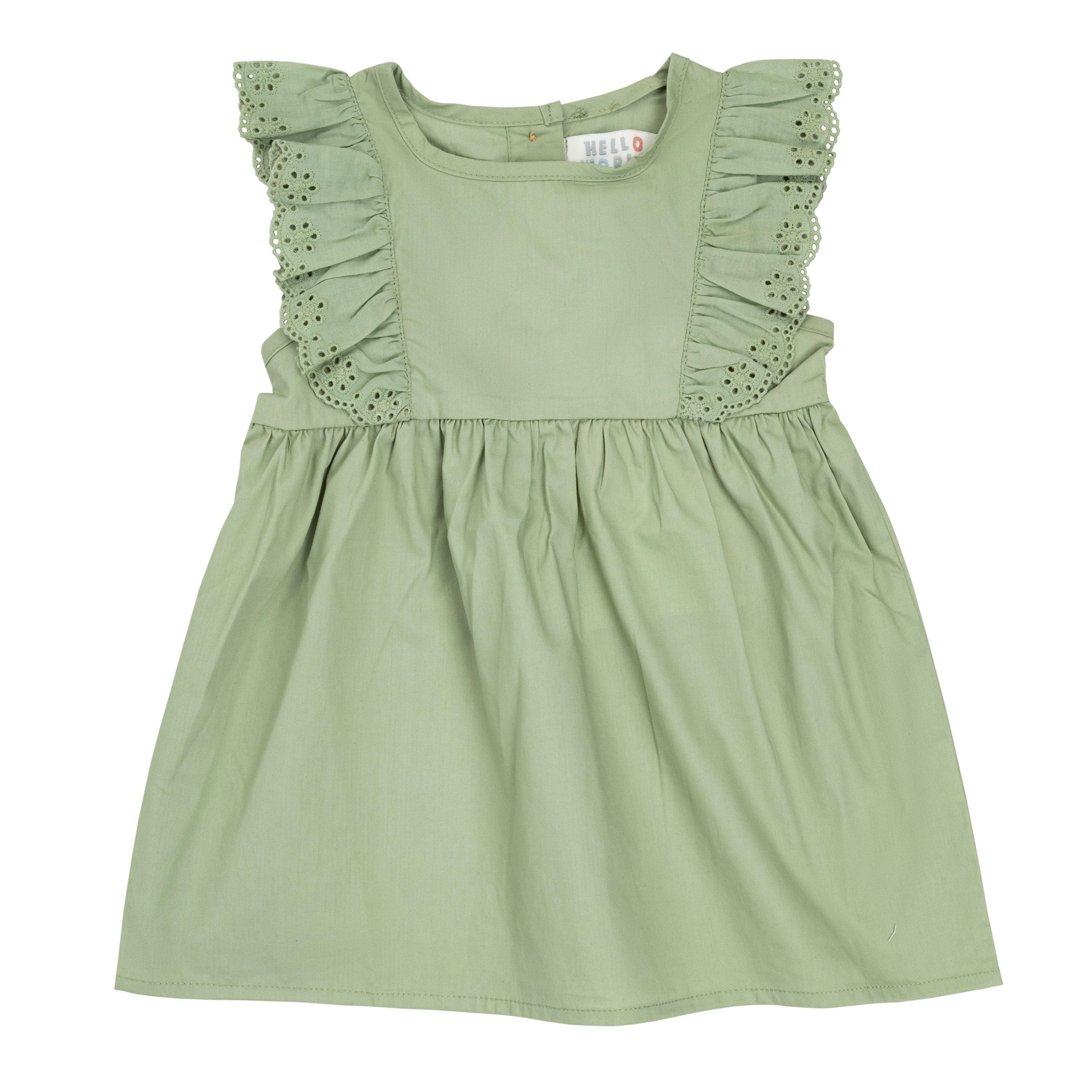 Hello World Studio Baby Girl Frill Top and Legging Set